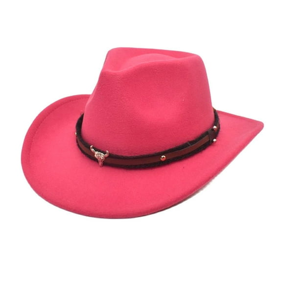 Hauaitttt Adult Casual Outdoors Summer Cowboy Straw Cap Light Sunshade Jazz Beach Hat Cap Cowboy Hat Rack for Pickup Cowboy Hat for Men Adult Cowboy Hat Party Pack Denim Hats for Toddler Boys Cowboy