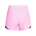 thumbnail image 3 of Pantalones cortos Under Armour Play Up 3.0 para mujer, color rosa medio, 3 of 4