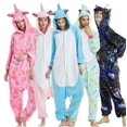 thumbnail image 1 of Pijama de unicornio mono Kigurumi mono disfraz de Pegaso, 1 of 3