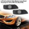 thumbnail image 2 of Carcasa del bisel de la lámpara de posición lateral anticolisión L/r 30722641 30722642 compatible con Volvo S60 V70 S80 Xc90, 2 of 5