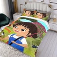thumbnail image 3 of Yukee Conjunto de sábanas temático, trío de piezas, cómodo y amigable con la piel, diseño único, regalo de decoración para el hogar para familiares, amigos y fans,173cm *218cm, 3 of 6