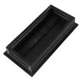 thumbnail image 1 of Aluminum Alloy Table Desk Rectangle Wire Cable Grommet Hole Cover Outlet Port, 1 of 4