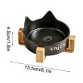 thumbnail image 3 of Msgweeeg Cats Bowls Dog Bowls Medium Sized Dog Ceramic Pet Bowls Spills Dog Food and Water Bowl Set with Antis-Slip Wooden Stand, 3 of 4