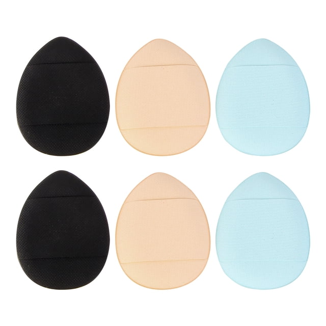 unbranded 6Ud Puff Suelto Para Polvo Facial Lavable Ideal Para Base Líquida Y Polvo