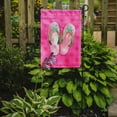 thumbnail image 2 of Carolines Treasures BB8224GF Pink Flip Flops Pink Polkadot Flag Garden Size  Small multicolor, 2 of 3