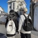 thumbnail image 3 of 2026 New Couples Style College Student Backpack Ins Cool Girl Boy Canvas Green Laptop Fashion Female Back, 3 of 4