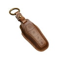 thumbnail image 5 of AMLESO Car Key Fob Cover Auto Accessories Full Protection PU Leather Protector Key Case Shell for Seal Yuan Plus Atto 3 Dolphin Brown B, 5 of 9