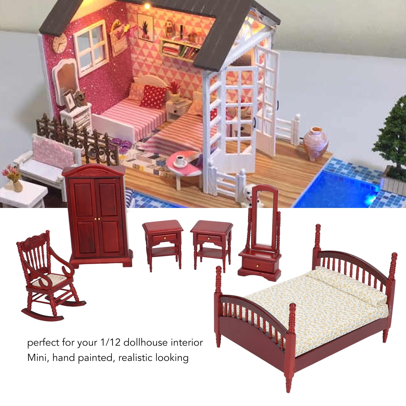 Walmart miniature dollhouse furniture discount