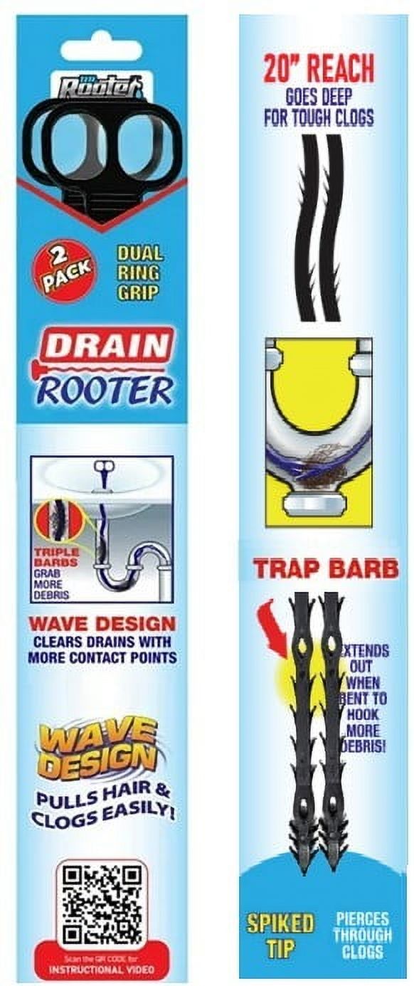 Dr. Rooter 6-Foot Manual Drain Snake, 6-Pack photo 2