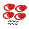 thumbnail image 4 of Kuntesetty Attache Portable Professionnelle en Acier au Carbone 1/2 Pouce avec Anneau en D Rouge, 4 of 10