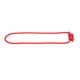 thumbnail image 4 of Cuerda de escalada 1,2 m de longitud 6 mm de diámetro 12 KN Cable accesorio Cuerda utilitaria para exteriores Rojo, 4 of 5