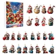thumbnail image 2 of Cat Advent Calendar 2025 with 24 Cat Figurines Christmas Holiday Cat Ornaments for Tree Home Décor Cat Owners Acrylic Kitten Pendant Countdown Calendar Animal Lover Gift, 2 of 8