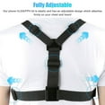 thumbnail image 4 of Dsseng Mobile Phone Chest Strap Mount   Harness Strap Holder Universal Cell Phone Clip Compatible with Action Camera POV/VLOG  Go Pro Hero 9/8  Session  Fusion  DJI OSMO Action, 4 of 9