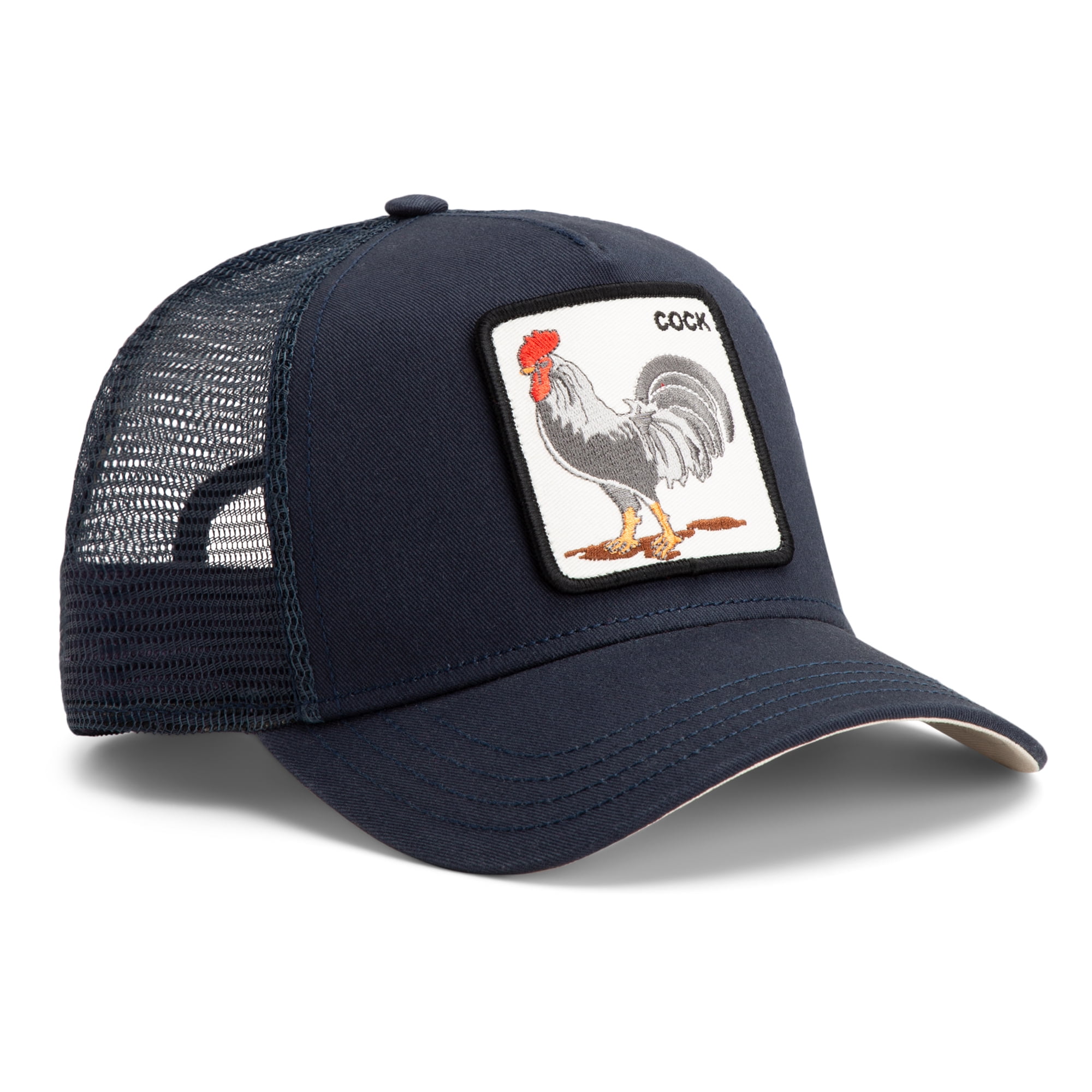 Men's  Navy Goorin Bros The Rooster Adjustable Trucker Hat
