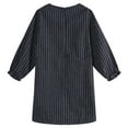 thumbnail image 2 of Richie House Girls' striped woven dress RH0969, 2 of 2
