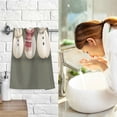 thumbnail image 7 of Yayeee 100% Cotton Hand Towels for Bathroom 16" x 28" Soft Absorbent Kitchen Towel, Beige Snowmen, 7 of 7