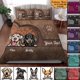 thumbnail image 2 of Juego de cama personalizado para perro, regalo personalizado para amantes de los perros, papá de perro, perro, 2 of 3