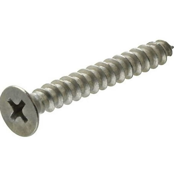 Hillman 881869 Flat-Head Phillips Drive Sheet Metal Screw, #10 x 3/4", 2-Pack