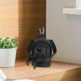 thumbnail image 1 of Mochila de moda portátil, bolsa de pecho, bolsa de almacenamiento informal con correa larga, colgante de monedero, organizador para acampar al aire Negro shamjiam Mini billetera, 1 of 9