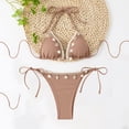 thumbnail image 2 of Trajes de Baño de Bikini de Mujer Nuevo Diseño Dividido de Moda, Bikini Casual Sexy con Almohadilla de Pecho Extraíble, 2 of 6