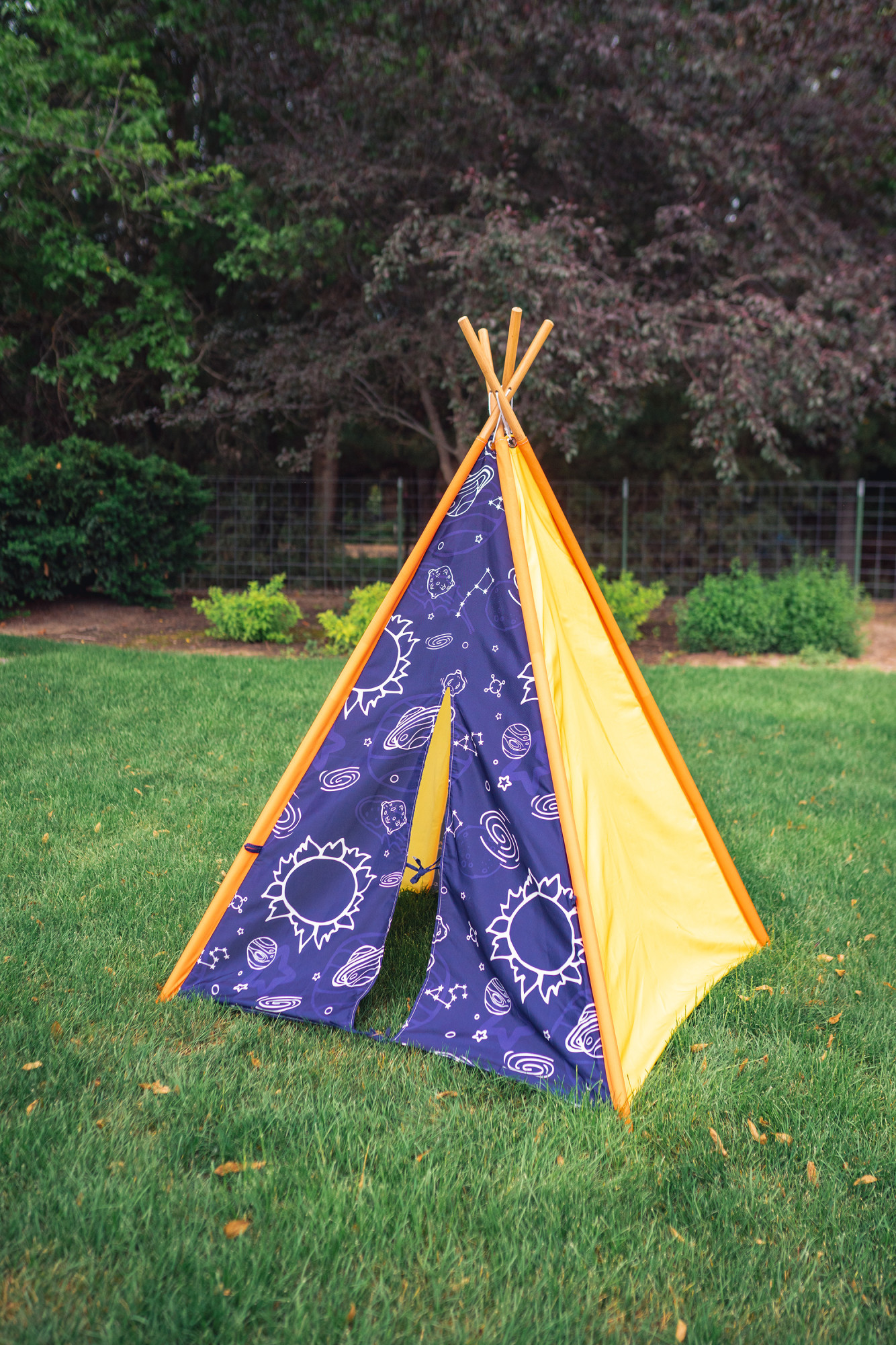Pacific Play Tents Space Explorer Teepee for Indoor/Outdoor Use - Polyester - Age Group 2+ - image 4 of 8