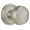 Satin Nickel, variant on Nostalgic Warehouse Clacra_Psg_238_Nk Vintage Craftsman Solid Brass Passage Door Knob Set