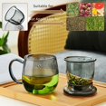 thumbnail image 4 of Taza de té DOPUDO de vidrio con infusor y tapa, 520 ml, borosilicato transparente, 4 of 8