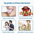 thumbnail image 6 of Plastic Tongue Scraper for Adults – Soft Tongue Cleaner for Bad Breath, Gentle Oral Care Tool Removes Plaque & Bacteria(1pc), 6 of 7