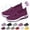 Dark Purple#005, variant on Orthopedic Shoes for Women 2026 Wide Width Breathable Walking Comfortable Slip on Sneakers Non Slip Food Service Lightweight Sneaker, Nurse Shoes Arch Support Sneakers Purple 10 Wide