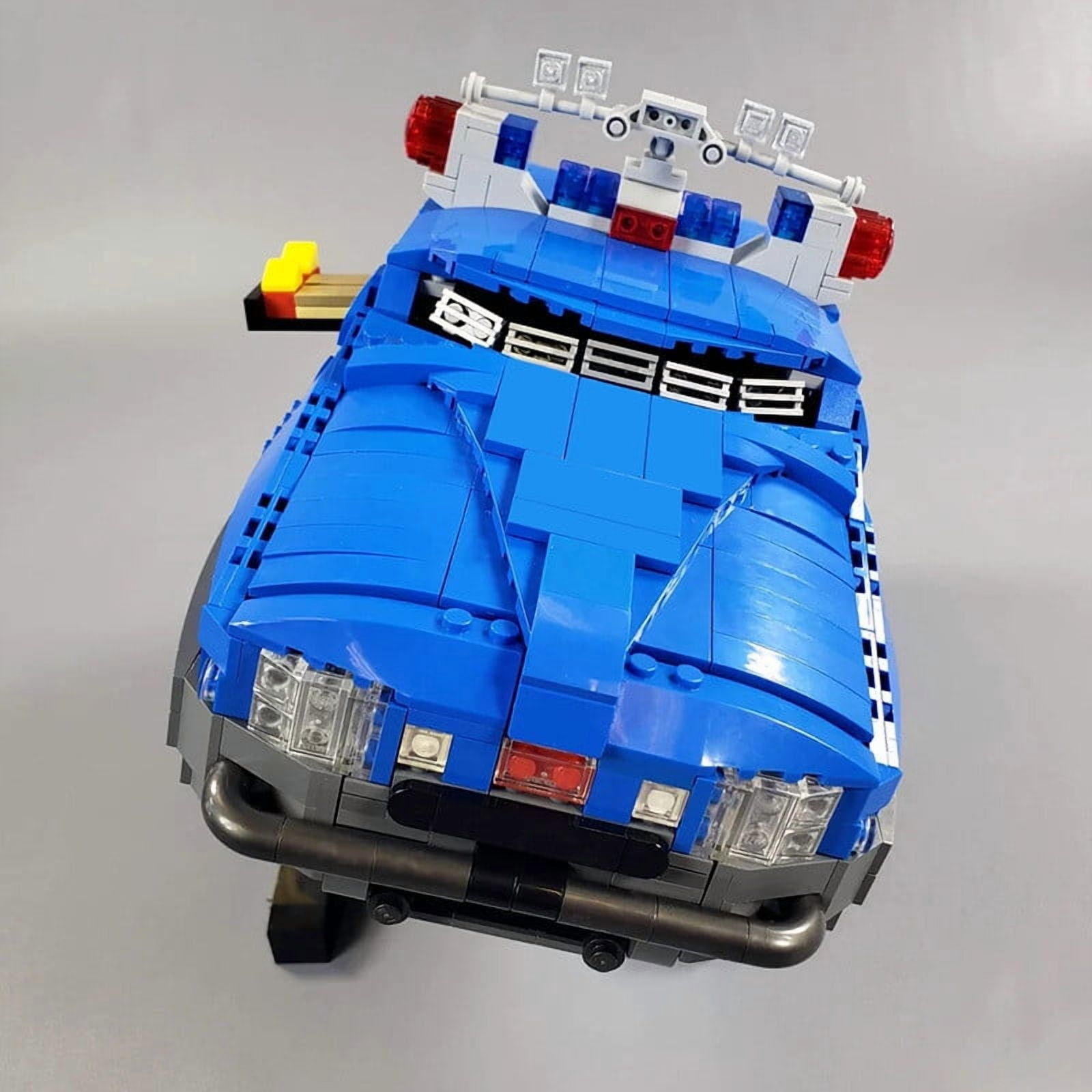 Floating Police Car Model Building Blocks Set Movie MOC Bricks Toys DIY Gift Kit 1855pcs