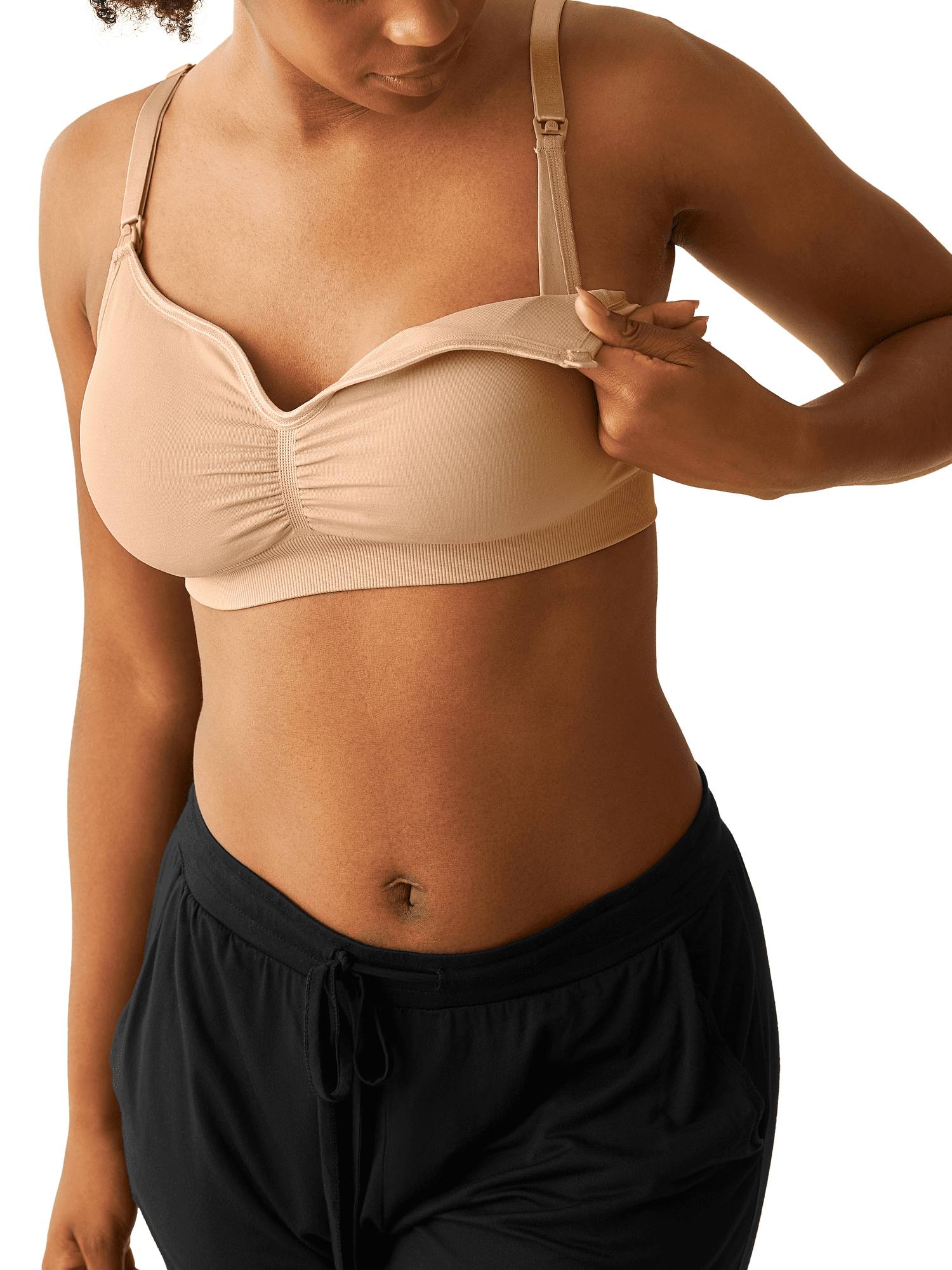 Kindred Bravely Maternity Pullover Nursing Bralette, sizes S-1X, S-1X Busty