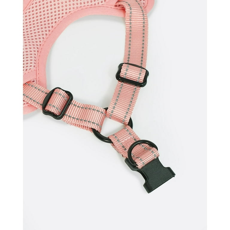 Bella & Pal No-Pull Dog Harness, Coral Pink XL photo 6