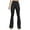 Black, variant on Fjofpr Clearance Womens Jeans Flare Legs Clearance High Waisted Jeans for Women Womens Jeans Trendy Fall 2024 Women Fashion High Waist Wide Leg Stretch Thin Stitching Flared Pants