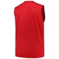 thumbnail image 3 of Men's Fanatics Red Chicago Bulls Big & Tall Birdseye Muscle Tank Top, 3 of 3