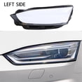 thumbnail image 2 of Lente de faro delantero para Audi A5 2017-2020, cubierta de faro delantero transparente, carcasa, pantalla de cristal, lado izquierdo., 2 of 5