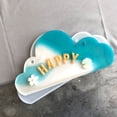 thumbnail image 5 of OUNONA 1Pc Cloud Shape Silicone Mold for DIY Door Hanging Plate and House Sign, 5 of 7