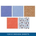 thumbnail image 6 of Roobee by Hello Hobby Dogs Paper Pad, Multicolor Design Scrapbook Paper, 50 Sheets, 25 Designs, 6 of 7