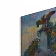 thumbnail image 2 of Luxe Metal Art 'Toluca Mexio Fountain Eagle Firmado' by Pedro Gavidia, Metal Wall Art, 16"x24", 2 of 9