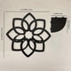 thumbnail image 2 of Wooden Flowers Wall Corner Shelves Floating Shelves Display Shelf, 2 of 5