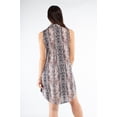 thumbnail image 3 of Maxi blusa estampada animal print AMAD Casual para mujer Talla S, 3 of 5
