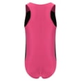 thumbnail image 4 of vastwit Men's Athletic Supporters Bodysuit Slim Fit Active Wrestling Singlet Leotard Hot Pink L, 4 of 7