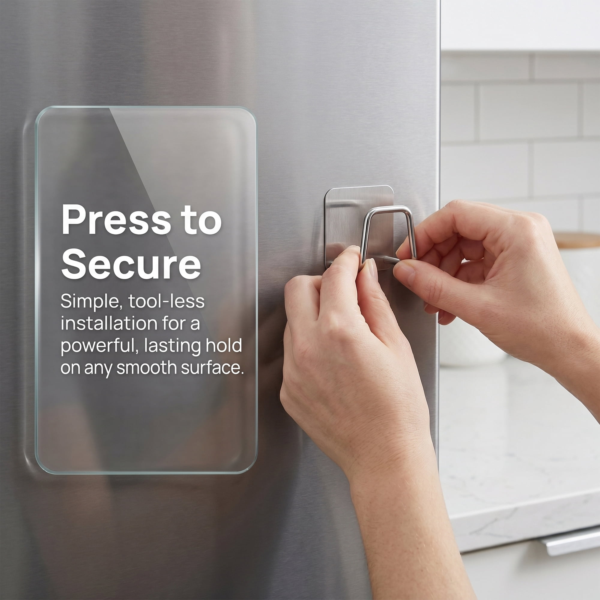 Unique Bargains Utility Hooks 8Pcs Metal Durable Wall Hooks for Kitchen Silver