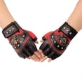 thumbnail image 2 of [Yue Xinghui] Motorcycle Skull Gloves Black, 2 of 5