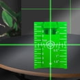 thumbnail image 3 of Tarjeta Objetivo Láser Vertical/Horizontal Placa Línea Roja/verde (verde) 2 Uds., 3 of 9