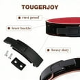 thumbnail image 5 of Weightlifting Belt Powerlifting Women & Girl, 10 mm Thick Lifting Lever Belt 2.4 Inch Wide - Heavy Duty Power Lifting Calfskin Leather Belt for Back Support, Gym & Fitness Training, 5 of 12