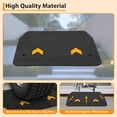 thumbnail image 2 of QinaQin Wheelchair Ramp, Heavy Duty Anti-Slip Rubber Threshold, Black, 2 of 8