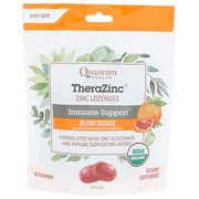 (Pack Of 4) Quantum Lozenges TheraZinc Orange 18 Each