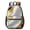 Black and Gold, variant on Black and Gold Marble Pattern 17" School Backpacks for Teens,Waterproof Oxford Fabric,S-Shape Padded Straps for School,Travel,Hiking,Camping
