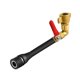 thumbnail image 2 of Conector de entrada de aire para tanque de camión, almacenamiento de gas estable, conectores hembra SP20 Válvula de conmutación larga, 2 of 8