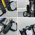 thumbnail image 3 of YAOMOBB School Bag Large Capacity Transparent School Backpack Adjustable Shoulder Strap Book Travel Backpack, 3 of 7